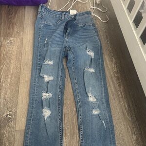 H&M Women's Skinny Jeans - Blue